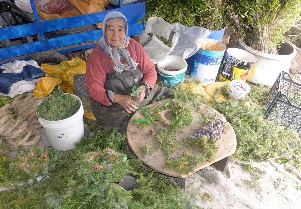 Burdur’dan Avrupa'ya 1 Milyon Noel Çelengi 8